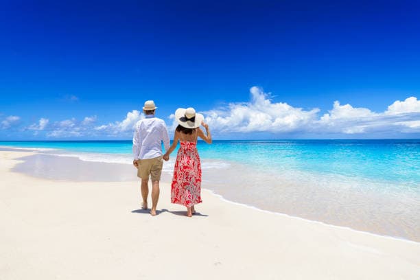 Nungwi Zanzibar white sand beach turquoise water